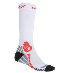 Ponožky Sensor Compress bílá 15100129